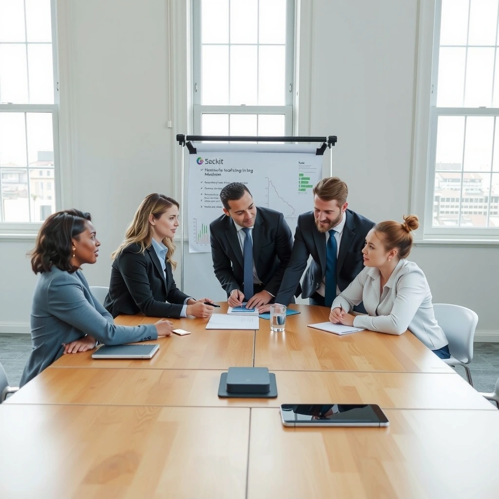 The Vertex team collaborating